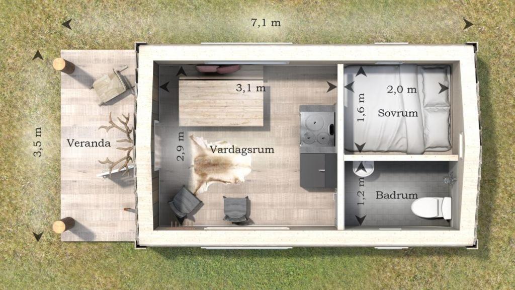 Lycka Villa Torestorp Eksteriør billede